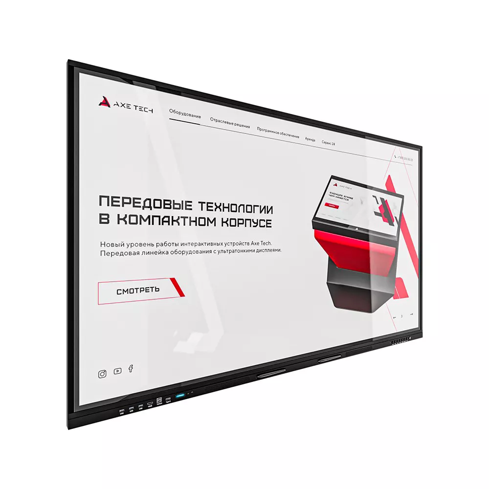 Панель AxeTech диагональ 65 Union интерактивная